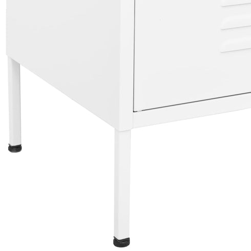 Lady Jillian -  Storage Cabinet White 80x35x101,5 cm Steel - Model 3